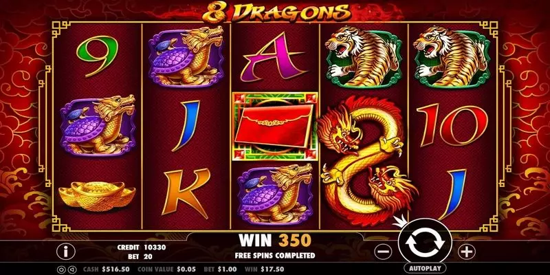 Review Cách Chơi Game 8 Dragons Slot Cho Mọi Tân Binh