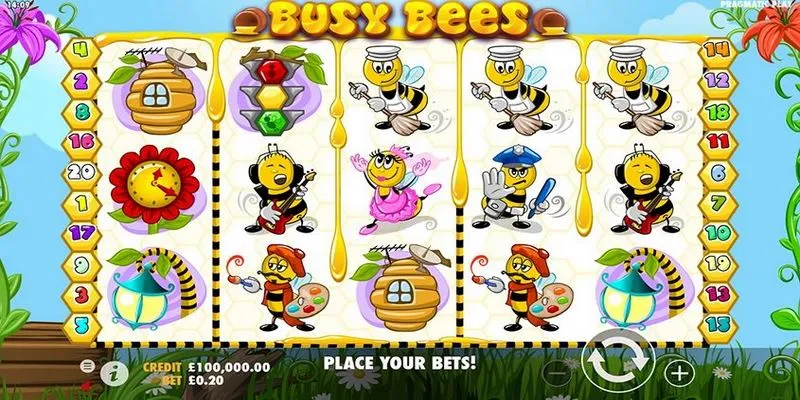 Cách đăng ký tài khoản chơi Busy Bees 